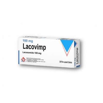 LACOVIMP 100 MG ( LACOSAMIDE ) 30 FILM-COATED TABLETS